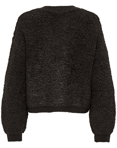 JDY - JDYEira Life O-Neck Cardigan - Chocolate Torte